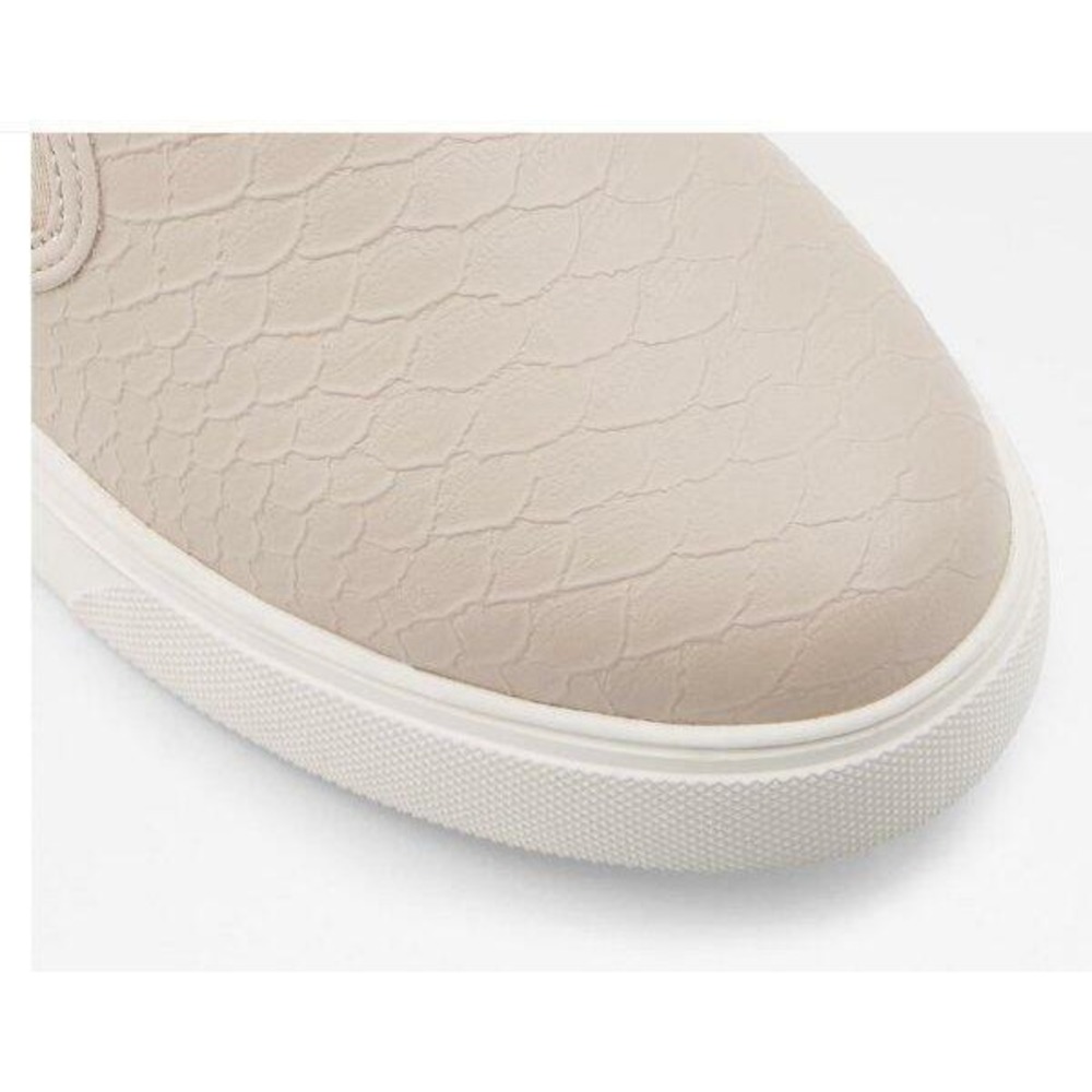 NIB Women's Aldo Jille Slip On Fashion Sneaker Platform Bone 8 - Picture 5 of 5
